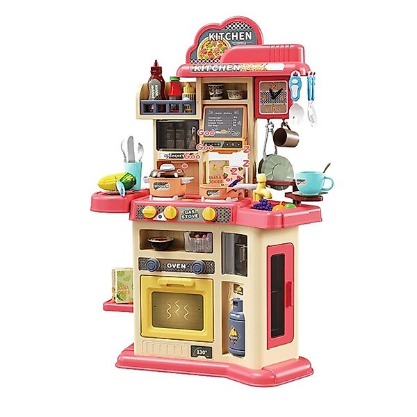 Coemo Spielküche JOE Kunststoff, Rot, Kinderküche günstig online kaufen