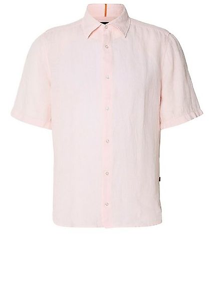 BOSS ORANGE Langarmhemd Rash aus Leinen (1-tlg) günstig online kaufen