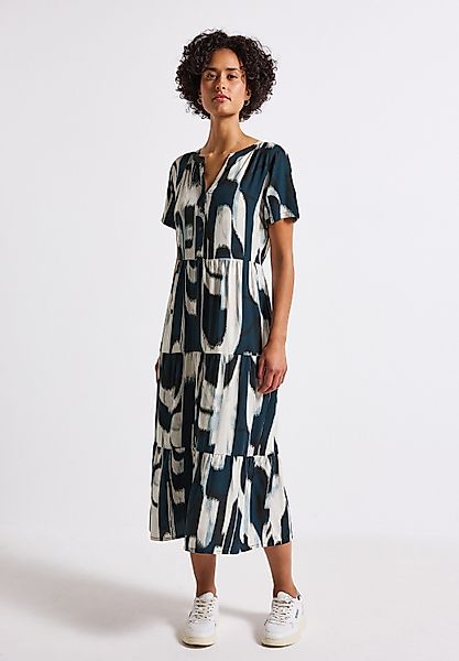 STREET ONE Volantkleid Sommerkleid mit grafischem günstig online kaufen