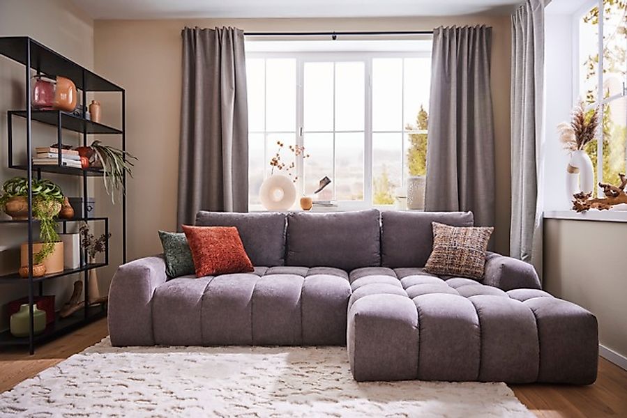 INOSIGN Ecksofa »AZITA klein optionale Schlafsofa mit Bettkasten, B/T/H: 27 günstig online kaufen