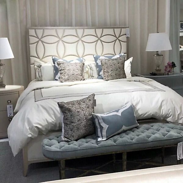 JVmoebel Bett, Bett Klassisch Polsterbett Luxus Doppel Schlafzimmer Holz Te günstig online kaufen