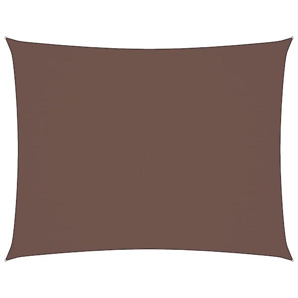 vidaXL Sonnensegel Oxford-Gewebe Rechteckig 6x7 m Braun 135827 günstig online kaufen