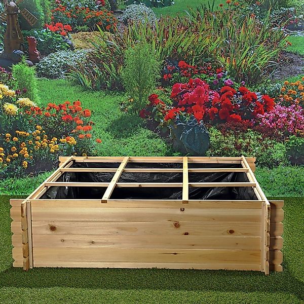 Melko Hochbeet Garten Hochbeet Blumenkasten Gemüsebeet günstig online kaufen