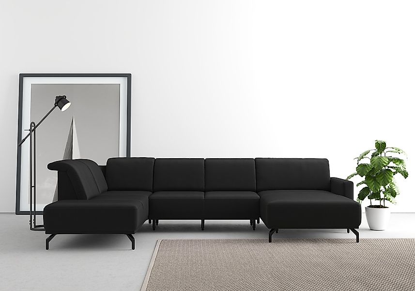 sit&more Wohnlandschaft "Bailando U-Form", wahlweise mit Kopfteilverstellun günstig online kaufen