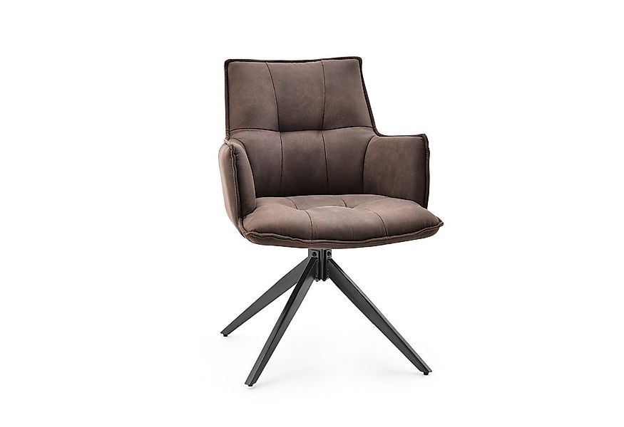 hjh LIVING Esszimmerstuhl Esszimmerstuhl Tavaro Stoff mit Armlehnen (1 St), günstig online kaufen