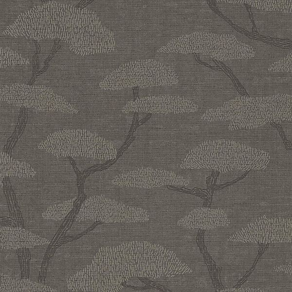 Livingwalls Tapete Bäume Grau Schwarz und Braun 53 cm x 10,05 m AS-387415 günstig online kaufen