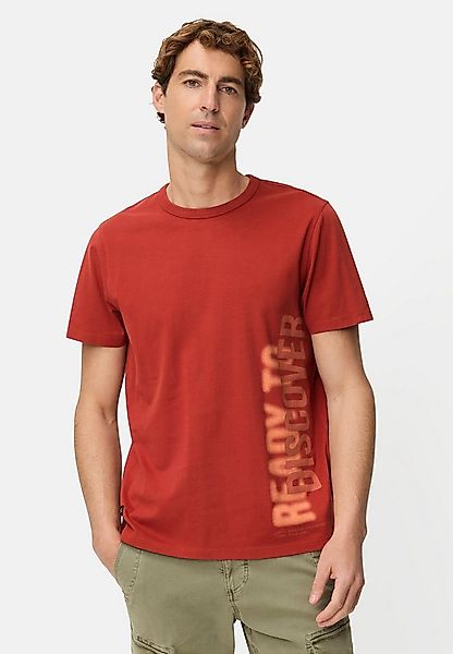 camel active Print-Shirt T-Shirt mit Backprint Kurzarm günstig online kaufen