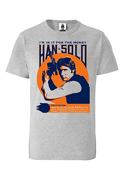 LOGOSHIRT T-Shirt "Star Wars - Han Solo - Money", mit Han Solo-Print günstig online kaufen