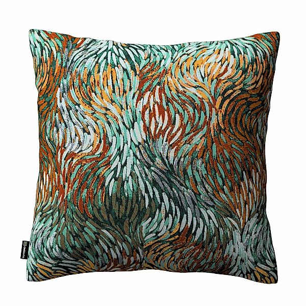 Kissenhülle Mia, grün- orange, 43 x 43 cm, Intenso Premium (144-31) günstig online kaufen