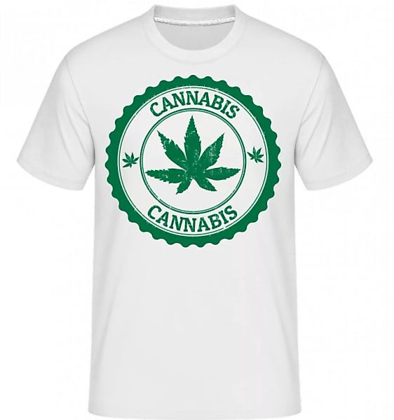 Cannabis Logo · Shirtinator Männer T-Shirt günstig online kaufen
