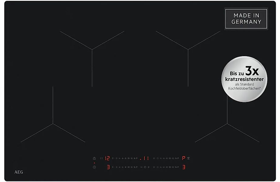 AEG Induktions-Kochfeld "TO841A0FIT" SaphirMatt SE-3x kratzresistentere Obe günstig online kaufen