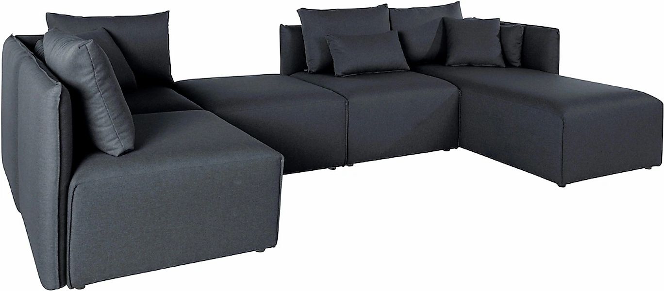 OTTO home Wohnlandschaft "Nöre U-Form" 5 Teile, in vielen Bezugsqualitäten günstig online kaufen