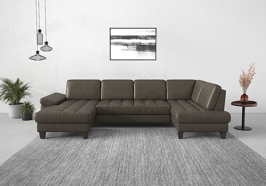 sit&more Wohnlandschaft "Westham U-Form" wahlweise mit Bettfunktion, Bettka günstig online kaufen