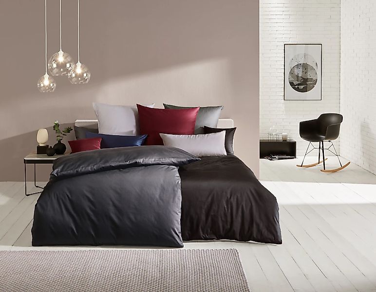 Kaeppel Bettwäsche "Uni" 3 Stk. tlg. Unifarben günstig online kaufen
