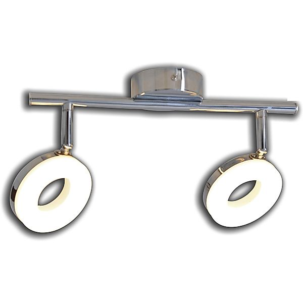 näve Deckenleuchte LED 2er Wand-u. Deckenspot, LED fest integriert, lichtri günstig online kaufen