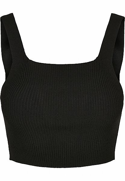 URBAN CLASSICS Tanktop "Urban Classics Damen Ladies Cropped Knit Top" 1 Stk günstig online kaufen