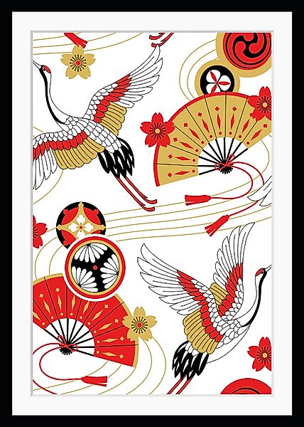 queence Bild »Karin« China   Kunst   Vogelbilder   Vögel   historische Erei günstig online kaufen