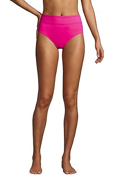 High Waist-Bikinihose CHLORRESISTENT, Damen, Größe: XL Normal, Pink, Lycra, günstig online kaufen
