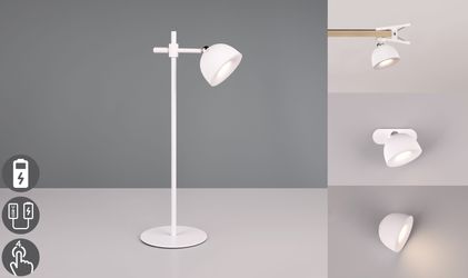 Reality Leuchten LED Tischleuchte MAXIMA, USB-Ladefunktion, günstig online kaufen