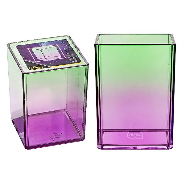 Idena Aufbewahrungsbox Idena Stiftehalter Bicolor Acryl günstig online kaufen