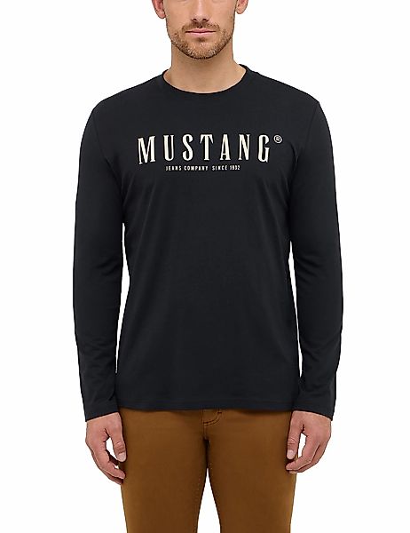 MUSTANG Langarmshirt "Herren Style Asheville" günstig online kaufen