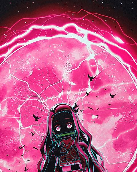 style3 T-Shirt Nezuko Kimetsu demon slayer anime japan manga cosplay günstig online kaufen