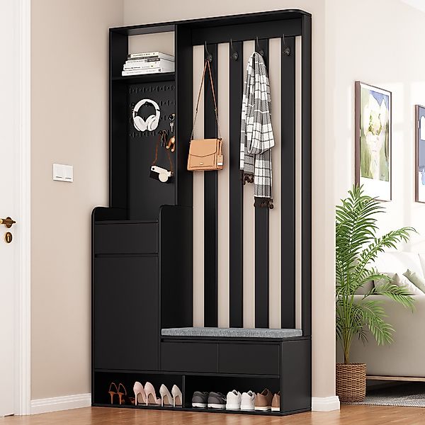 Flieks Garderobenständer, (1 St., H180/B100/T35 cm), günstig online kaufen