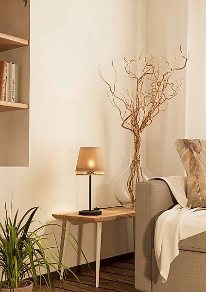 EGLO Tischleuchte TABLEY Tischlampe, Stahl und Textil, E27, IP20, Nachttisc günstig online kaufen
