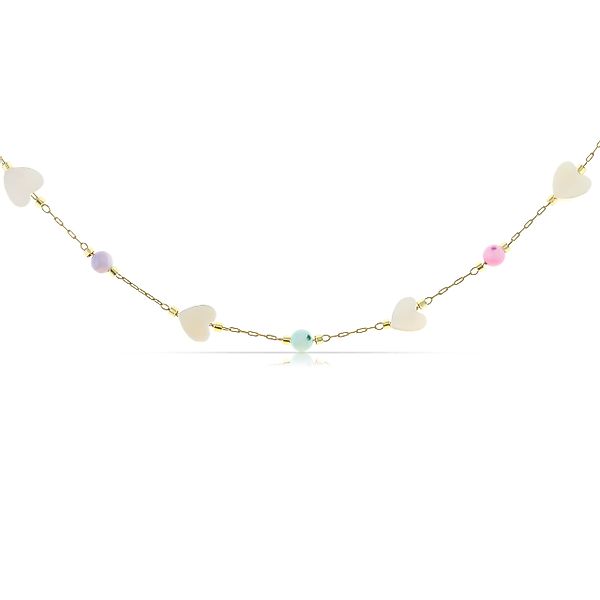 Made by Nami Perlenkette Damen Gold günstig online kaufen