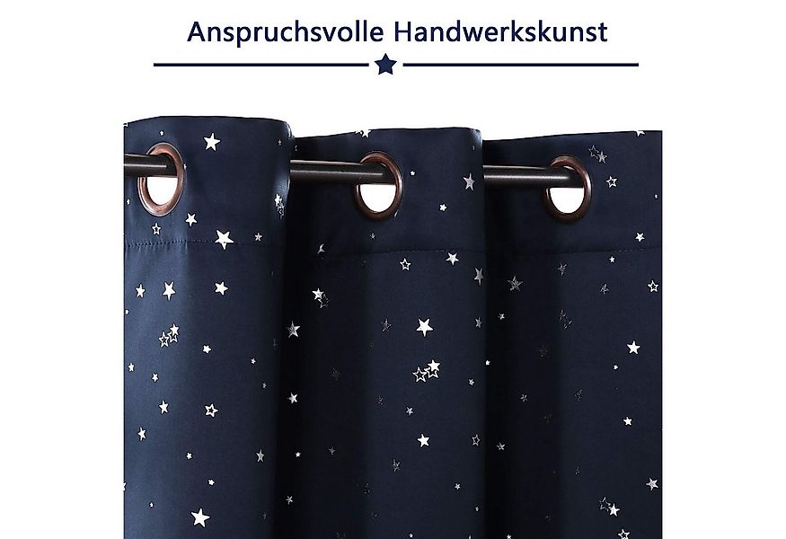 Coonoor Verdunkelungsvorhang Verdunklungsvorhänge Vorhänge Blickdicht Wohnz günstig online kaufen