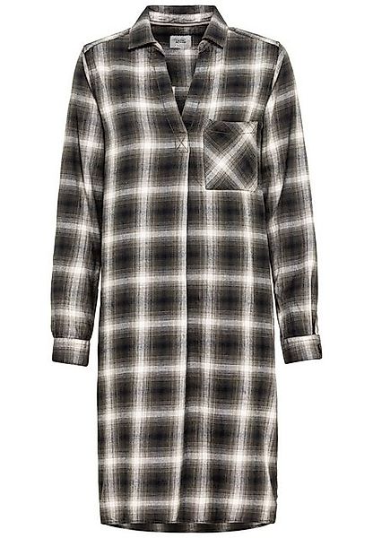 camel active Midikleid Warmes Flanellkleid mit Karomuster günstig online kaufen