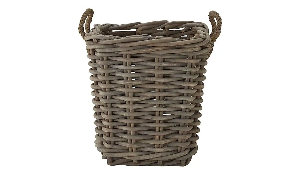 HOME STORY Aufbewahrungskorb   ¦ braun ¦ Rattan ¦ Maße (cm): B: 43 H: 45 T: günstig online kaufen