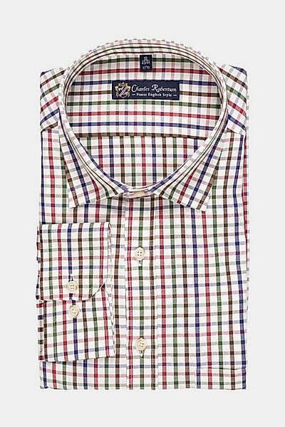 Haupt Langarmhemd Charles Robertson Kariertes Langarmhemd im Modern-Fit- MU günstig online kaufen