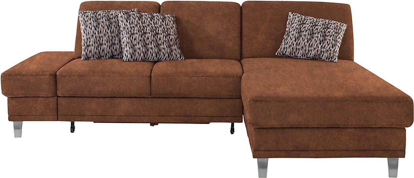 sit&more Ecksofa "Clio L-Form", wahlweise mit Bettfunktion oder Vorziehsitz günstig online kaufen
