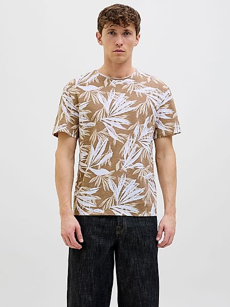 Jack & Jones Rundhalsshirt JJEBRYAN AOP günstig online kaufen