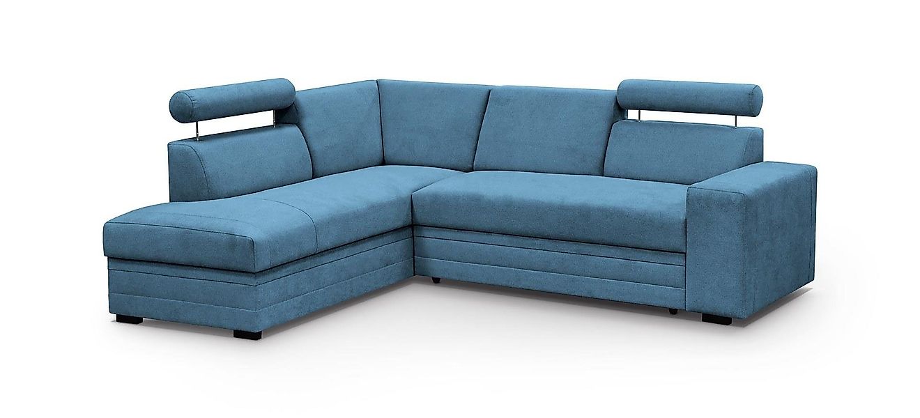 Beautysofa Ecksofa mit Bettkasten und verstellbaren günstig online kaufen