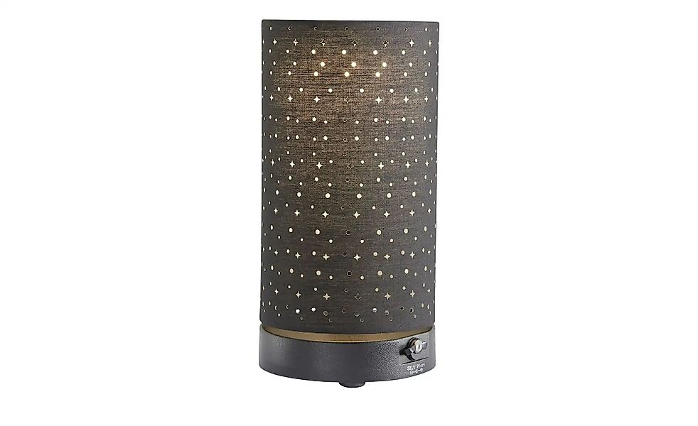 Akku LED-Tischleuchte schwarz   ¦ silber ¦ Maße (cm): H: 24,5  Ø: 12.5 Lamp günstig online kaufen