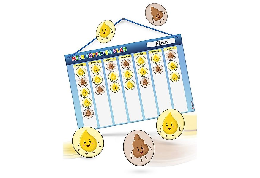 Likarto Lernspielzeug Töpfchen Training für Kinder magnetisch - Magnettafel günstig online kaufen