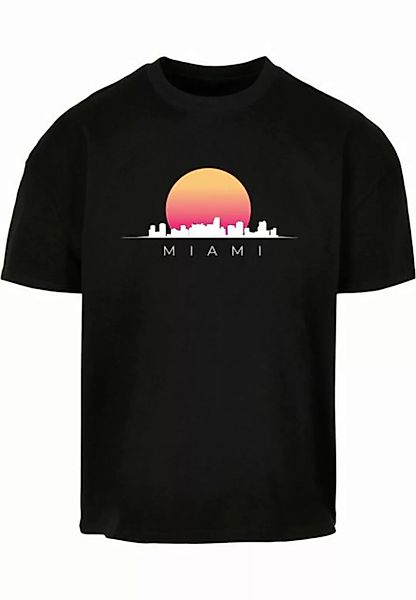 Merchcode T-Shirt Merchcode Herren Miami X Ultra Heavy Cotton Box T-Shirt ( günstig online kaufen