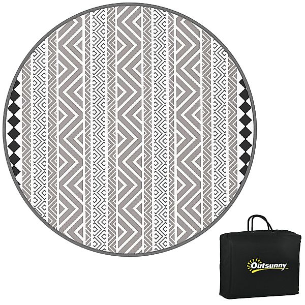 Outsunny Outdoorteppich Wendeteppich mit Tragetasche, wasserdichte günstig online kaufen