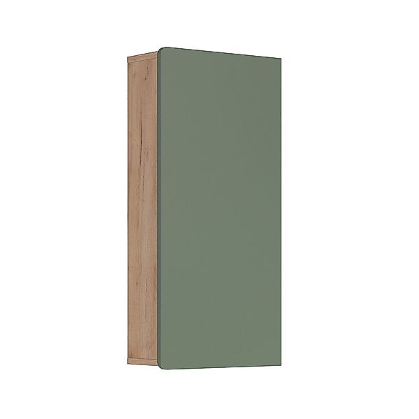 Vicco Hängeschrank Izan, Goldkraft Eiche/Grün günstig online kaufen