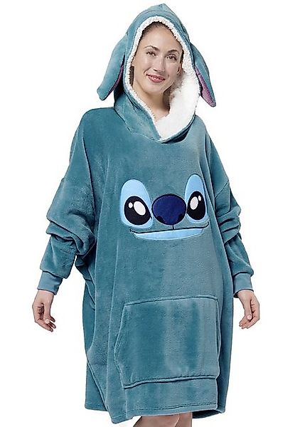 United Labels® Kapuzenpullover Disney Lilo & Stitch Oversize Cozy Hoodie Üb günstig online kaufen