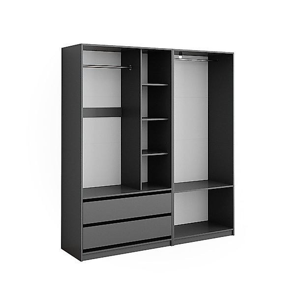 Vicco Kleiderschrank Elmo, Anthrazit, 100 x günstig online kaufen