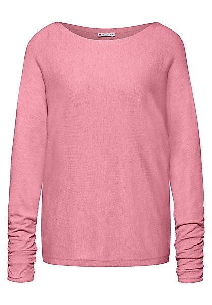 STREET ONE Rundhalspullover günstig online kaufen