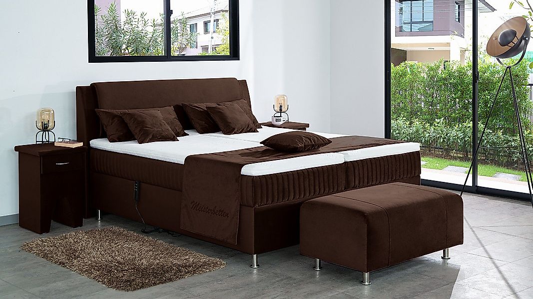 Meisterbetten Boxspringbett Mari (mit Motor, 7-Zonen günstig online kaufen