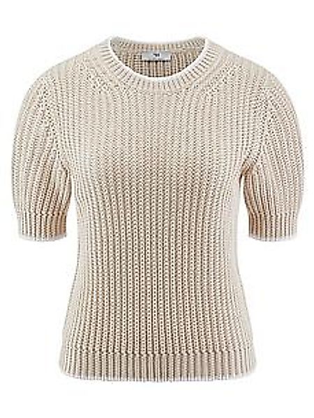Rundhals-Pullover Peter Hahn beige günstig online kaufen