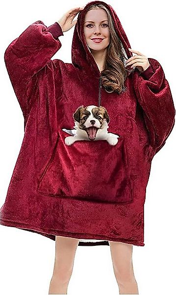 UE Stock Einziehdecke Damen Oversize Hoodie Pullover Sweatshirt Decke mit Ä günstig online kaufen