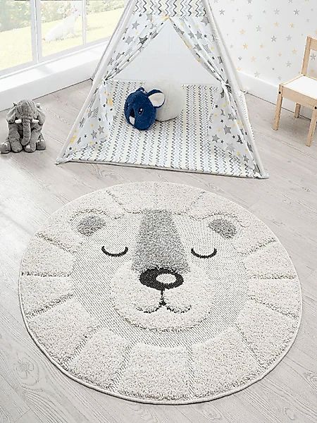 the carpet Teppich »Lou«, rund, 20 mm Höhe, Kinderzimmer Teppich strapazier günstig online kaufen