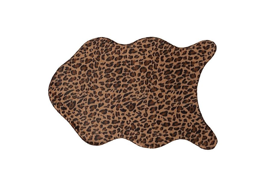 MF Designteppich Dekofell Savanna – Leopardenmuster Teppich, 90x60 cm, Brau günstig online kaufen