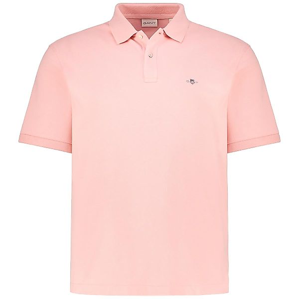 Gant Poloshirt aus Baumwoll-Piqué Farbe pink Größe: 3XL günstig online kaufen